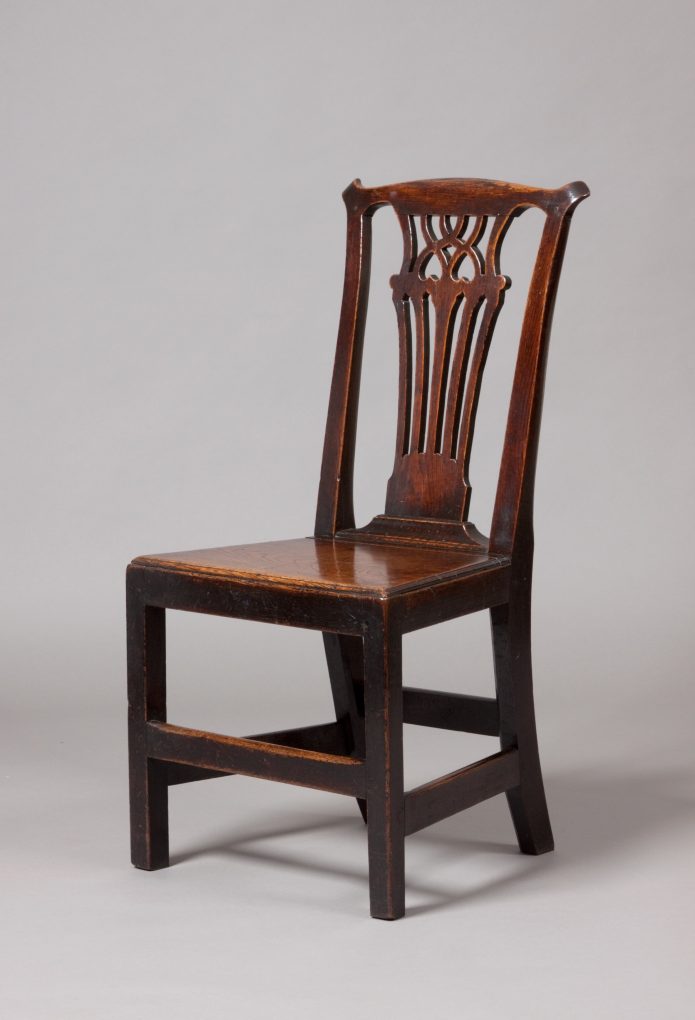 country chippendale chair
