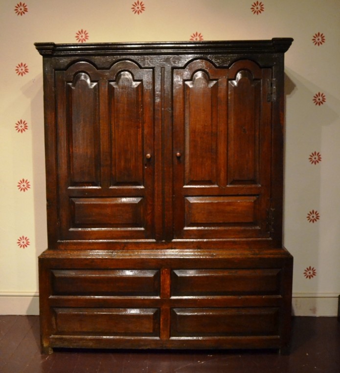 welsh oak cupboard antique wardrobe